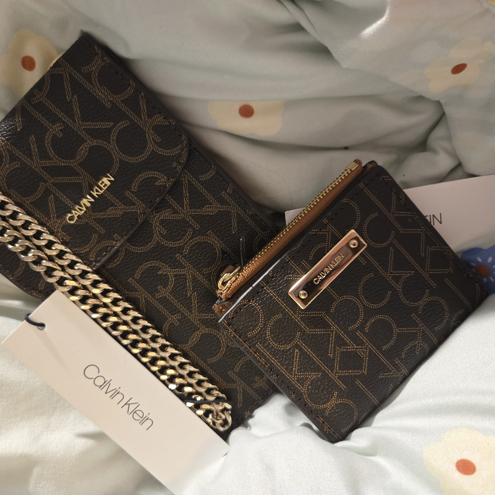 Calvin Klein Brown Monogram Bundle